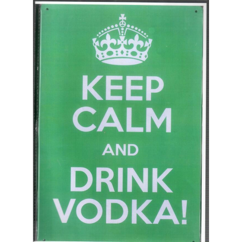 HO1625F - Keep calm & drink vodka
