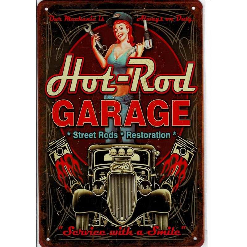 GA2117F - Hot Rod Garage