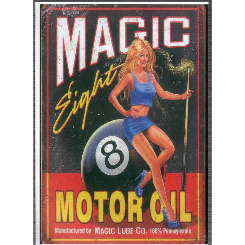 GA2158F - Magic Eight Motor Oil