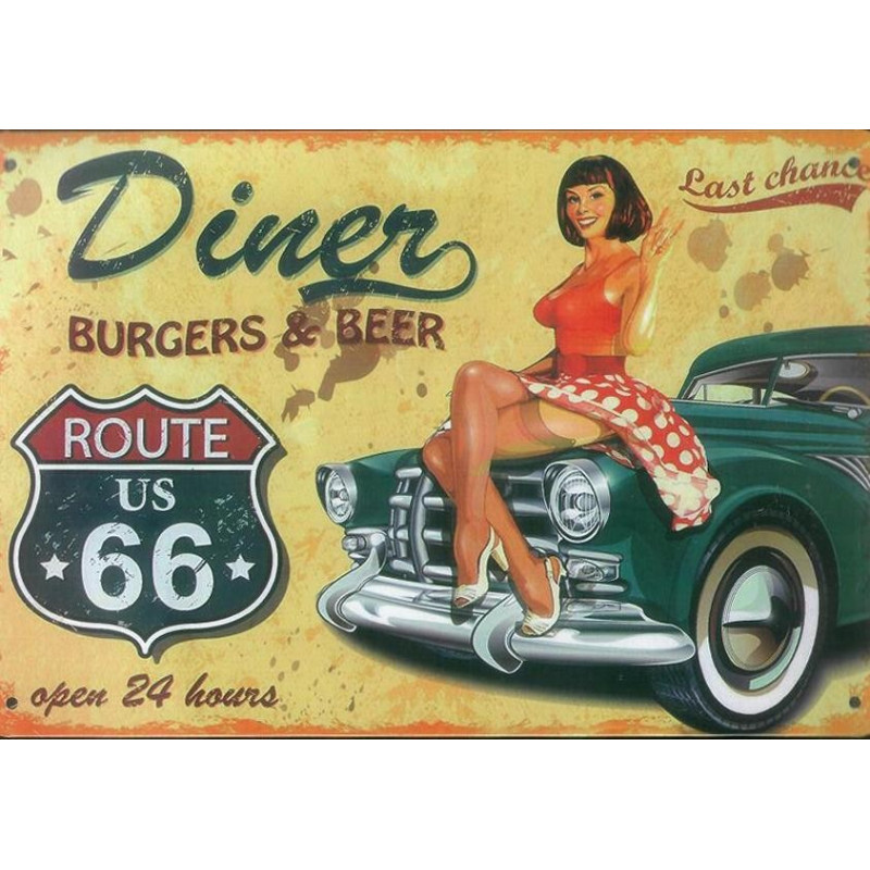 R6-3265F - Route 66, Diner