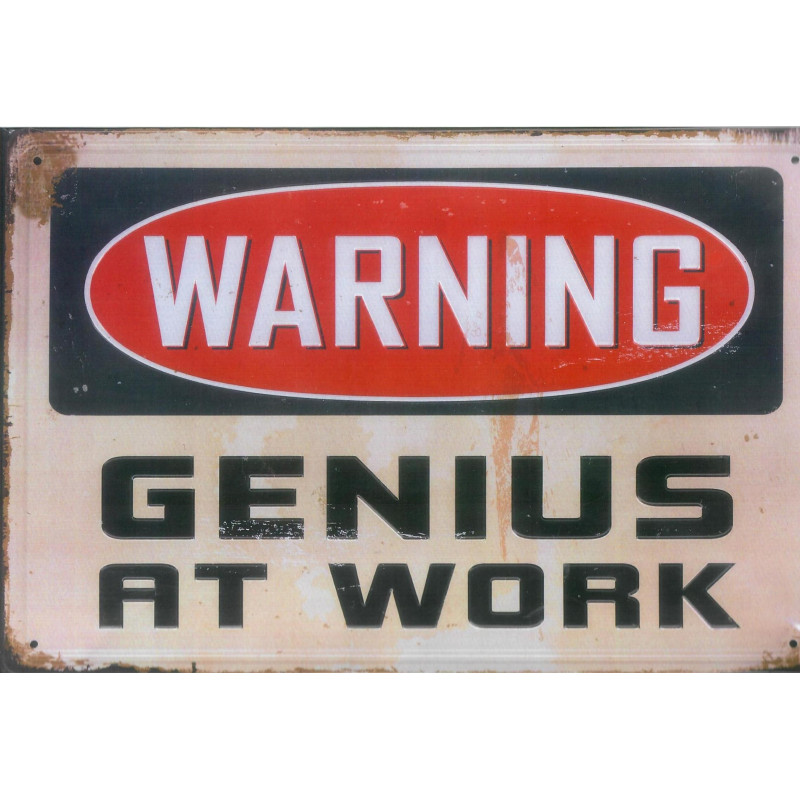 OT5610F - Warning, Genius As Work