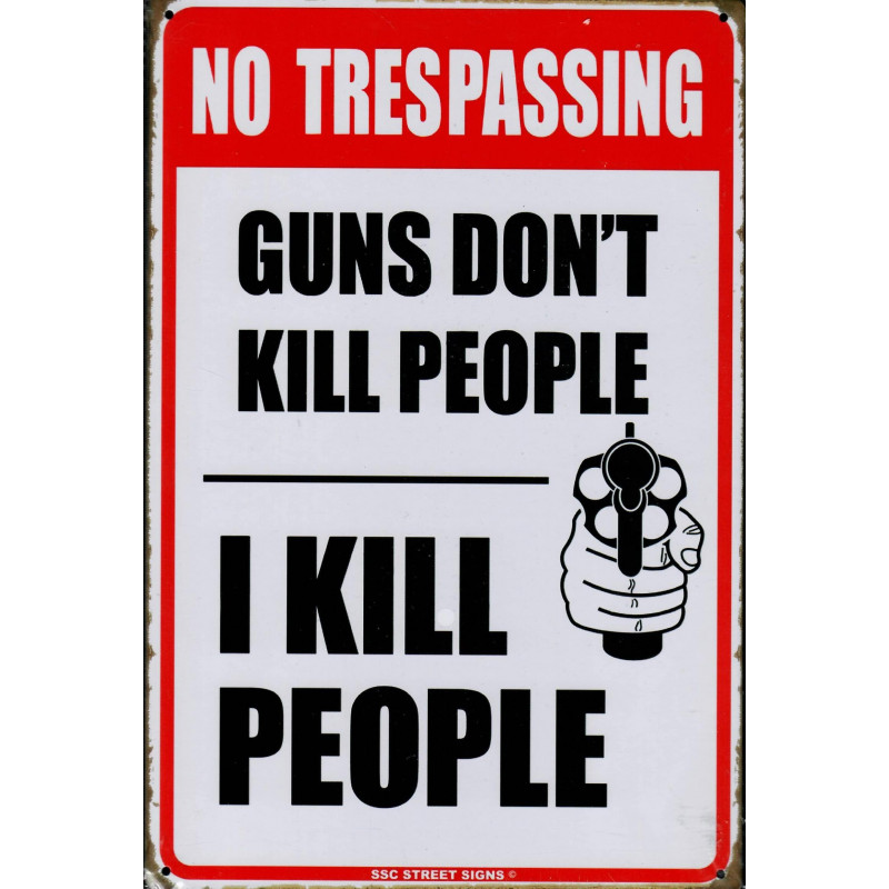 OT5804H - No Trespassing