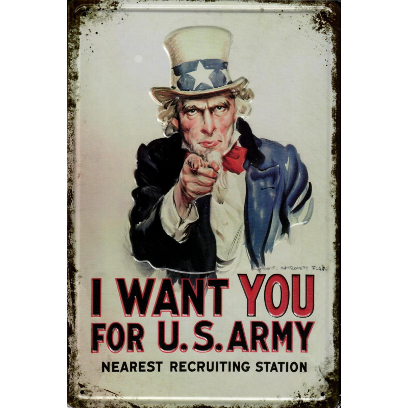 MI6018F - I Want You For U.S. Army