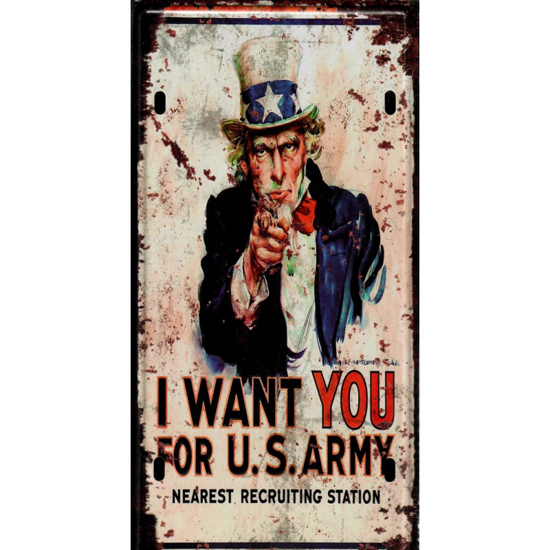 MI6018F-NP - I Want You For U.S. Army