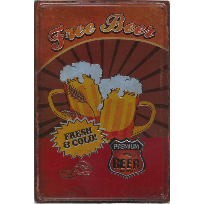 BB1527F - Free Beer, Fresh & Cold